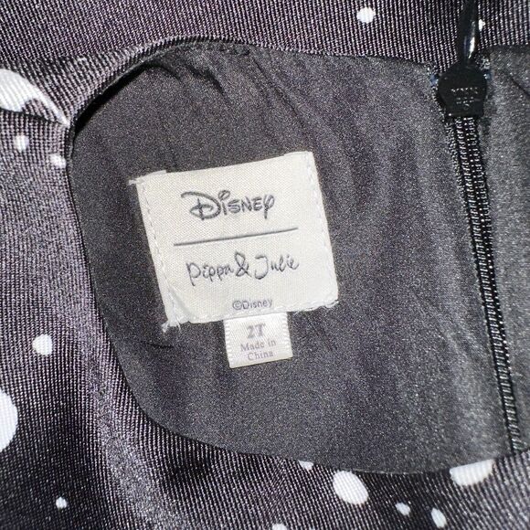 Pippa & Julie X Disney Girls Youth Mickey And Minnie Space A-Line Dress Size 2T - Picture 4 of 5